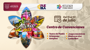 Participa como expositor en la Feria de Atlixco 2023