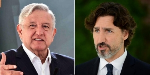 AMLO acuerda mantener relación de amistad y cooperación con Canadá