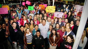 SUMA JULIO HUERTA A CIENTOS DE POBLANOS DEL SUR DE LA CAPITAL AL PROYECTO DE CLAUDIA SHEINBAUM