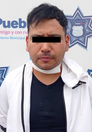 UN INTEGRANTE MÁS DE “LOS LAMPONES” FUE DETENIDO POR LA POLICÍA MUNICIPAL DE PUEBLA