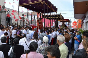 Es una de las procesiones con mayor presencia.