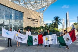 Ganan emprendedores BUAP la competencia internacional 1 Race 4 Oceans en la Enactus World Cup 2022