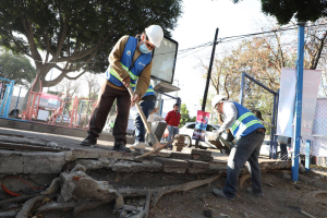 AYUNTAMIENTO DE PUEBLA VA POR EL RESCATE DEL PARQUE SAN BALTAZAR CAMPECHE