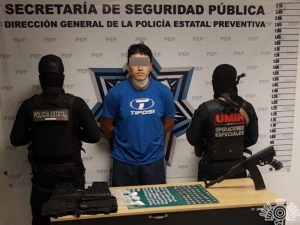 Detiene Policía Estatal a presunto distribuidor de droga, &quot;El Sinaloa&quot;