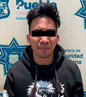 UNO DE &quot;LOS POLLOS&quot; FUE DETENIDO POR LA POLICÍA MUNICIPAL DE PUEBLA