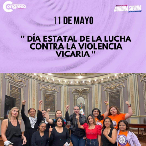 Avanza Dictamen para establecer el 11 de Mayo Dia de la Lucha Contra la Violencia Vicaria en el estado de Puebla.