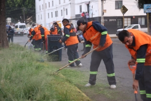 AYUNTAMIENTO DE PUEBLA LIMPIÓ MÁS DE 3 MIL KILÓMETROS EN EL PRIMER MES DEL PROGRAMA LIMPIEZA URBANA INTEGRAL