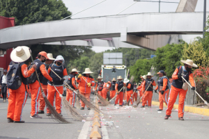 REPORTA AYUNTAMIENTO DE PUEBLA QUE EL DESFILE DEL 5 DE MAYO SE EFECTUÓ EN ORDEN Y SEGURIDAD