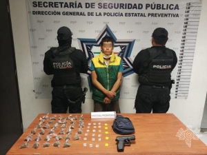 Captura Policía Estatal a presunto narcovendedor