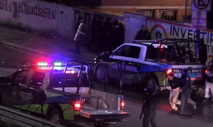 Vecinos intentaron linchar a delincuentes en la Unidad Habitacional San Bartolo en Puebla