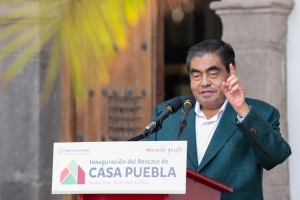 Casa Puebla es devuelta a poblanos; representa la reconciliación del poder con la sociedad: MBH