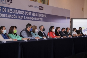 PRESENTA MUNDO TLATEHUI INFORME DE ACTIVIDADES REALIZADAS DURANTE LA VEDA ELECTORAL