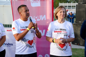 Una buena respuesta registró la Carrera &quot;Todo México Salvando Vidas&quot;.