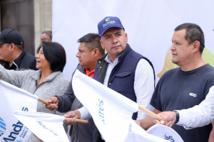 Listo Edmundo Tlatehui para su Segundo Informe como alcalde de San Andrés Cholula.