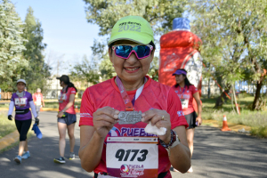 La Rectora de la BUAP participó en la Carrera por la Mujer “Puebla te quiere libre”