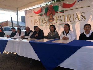 Listas las actividades por las fiestas patrias en Cuautlancingo.