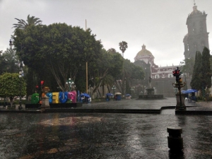Prevé SEGOB lluvias y rachas de viento en Puebla por Huracán “Agatha”