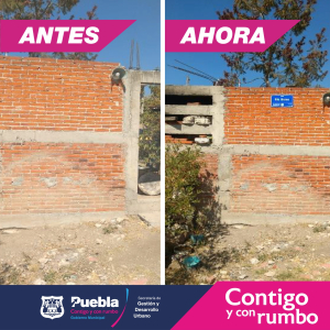 INSTALA AYUNTAMIENTO DE PUEBLA MÁS DE 2.6 MIL NUEVAS PLACAS DE NOMENCLATURA