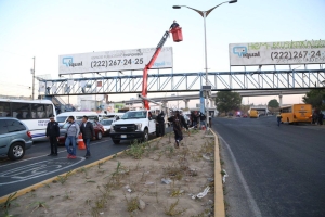 Inicia Jornada Integral de Limpieza en el bulevar Carmen Serdán