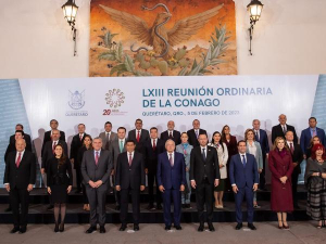 El gobernador Sergio Salomón asistió a la LXIII Reunión Ordinaria de la CONAGO