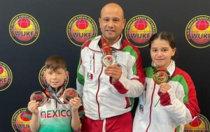 ¡Orgullo Nacional! Karatekas mexicanos ganan 1°, 2° y 3° lugar campeonato mundial WUKF en EUA