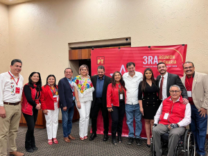 Toño López participa en la Tercera Reunión Plenaria de la Asociación Nacional de Diputadas y Diputados Locales del PT