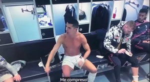Cristiano Ronaldo pierde los estribos y le grita a sus compañeros