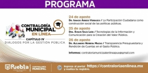 Ayuntamiento te invita al Capítulo IV de Contraloría Municipal en línea