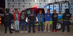 SIETE HOMBRES POR ROBO A ELEKTRA DETENIDOS POR LA POLICÍA MUNICIPAL DE PUEBLA