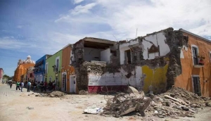 Es una prioridad para la federación culminar la reconstrucción en Puebla por el 19-S: MBH