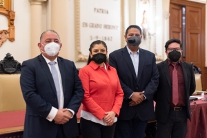 Cabildo poblano toma protesta a Leobardo Rodríguez Juárez como nuevo tesorero municipal