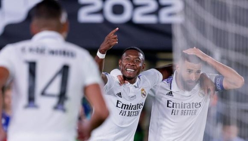 El Real Madrid vence al Frankfurt y se lleva la Supercopa de Europa por quinta vez