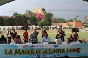 Ayuntamiento de San Andrés Cholula presenta el evento &quot;La Magia de la Lucha libre&quot;