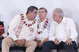 El gobernador Sergio Salomón se reunirá con AMLO para iniciar con el magno proyecto de obras de 2024