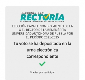 Nutrida votación para elegir rectora o rector de la BUAP