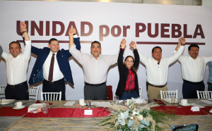 Por su unidad en torno a Claudia Sheinbaum y Andrés Manuel López Obrador, MORENA Puebla se perfila a ganar las elecciones del próximo año.