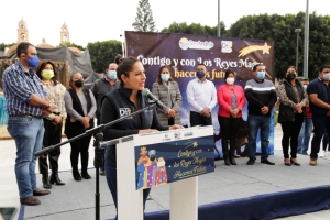 DIF de San Andrés Cholula acercó la magia de los Reyes Magos al municipio