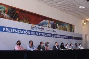 Ayuntamiento de San Andrés Cholula realizó presentación de la “Plataforma Gobierno Digital”