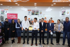 EDUARDO RIVERA INAUGURA LA PRIMERA TIENDA &quot;MERCADO BACHOCO&quot; EN EL PAÍS