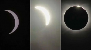 La Antártida fue testigo de un eclipse solar total