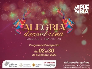 Durante diciembre, Cultura programa actividades especiales en Museos Puebla