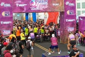 Con carrera “Puebla te quiere libre”, INPODE promueve que mujeres vivan sin violencia