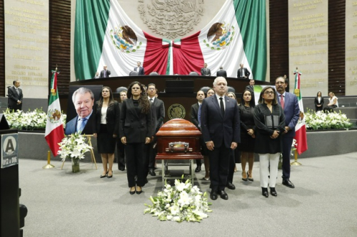 La Cámara de Diputados realizó homenaje luctuoso a Porfirio Muñoz Ledo, exdiputado federal, intelectual, académico y diplomático