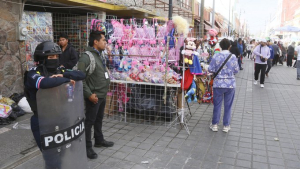 Realizan Operativo en el Centro Histórico de Puebla por venta de juguetes