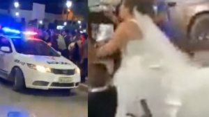 Le cae la policía en plena boda por no pagar pensión alimenticia