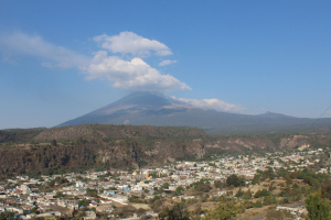 Mantiene SEGOB vigilancia del volcán Popocatépetl