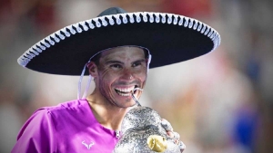 Rafael Nadal vuele a coronarse como campeón del Abierto Mexicano de Tenis