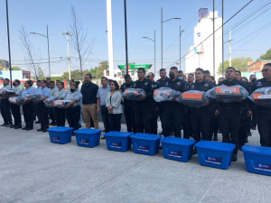 Mejores condiciones laborales para los policías de Cuautlancingo.