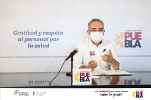 Durante fin de semana, Puebla registra mil 197 nuevos casos de SARS-CoV-2: Salud