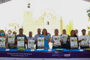 Ayuntamiento de San Andrés Cholula presenta la 26ª Feria del Nopal en Tlaxcalancingo